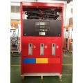 Station d&#39;essence Zcheng Distributeur de carburant rouge Rainbow Series 6 Buse